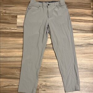 VRST Limitless Performance Athletic Pants Mens 34x28 Gray Golf
